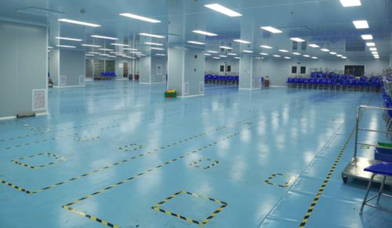 广州食品无尘车间地板工程